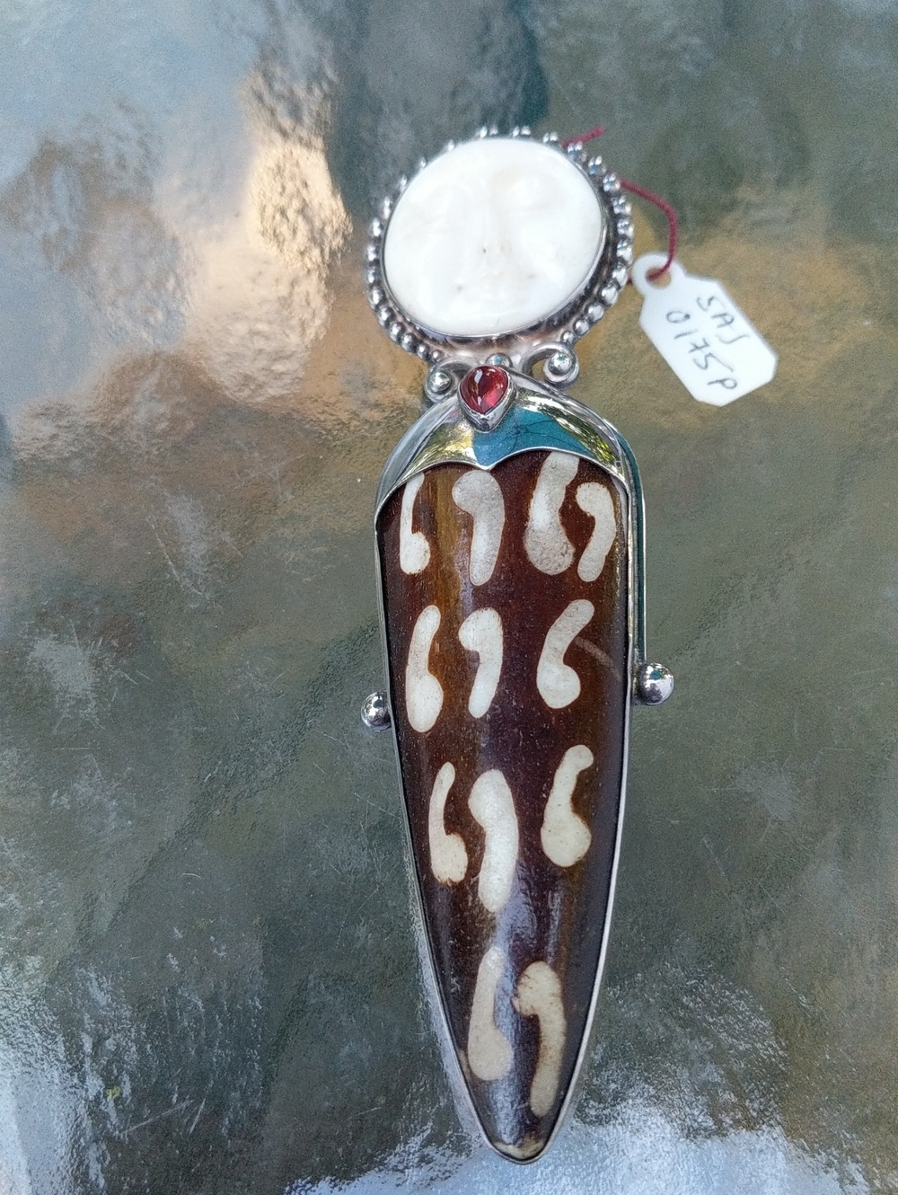 Sajen Sterling Silver Pin / Pendant